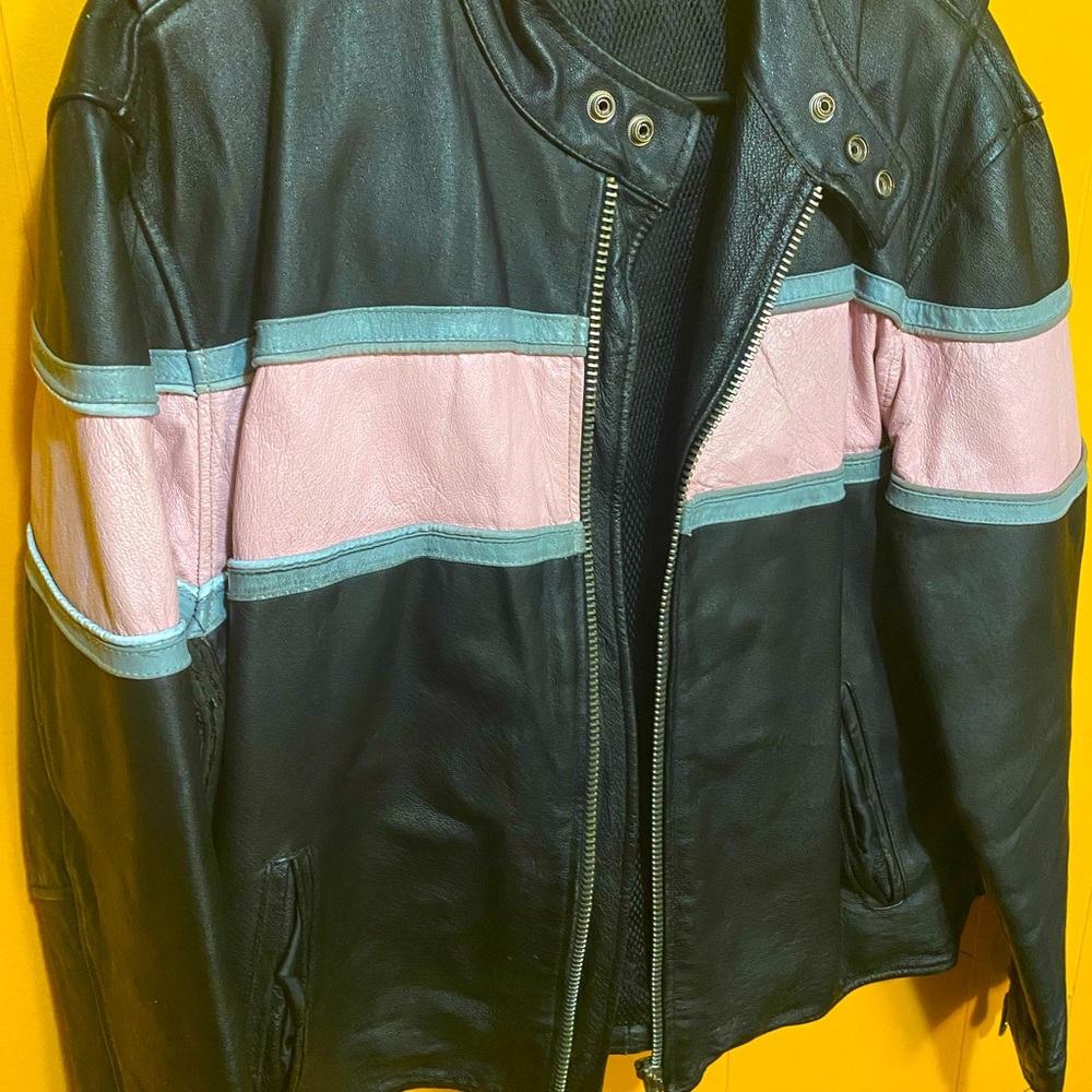 Leather jacket